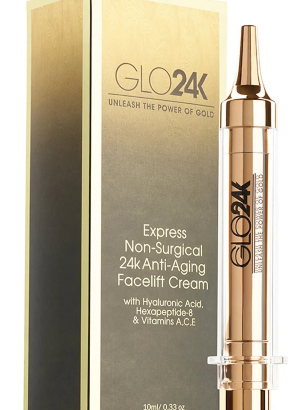 NEW Glo24k Express Non-Surgical 24k Anti-aging Facelift Cream